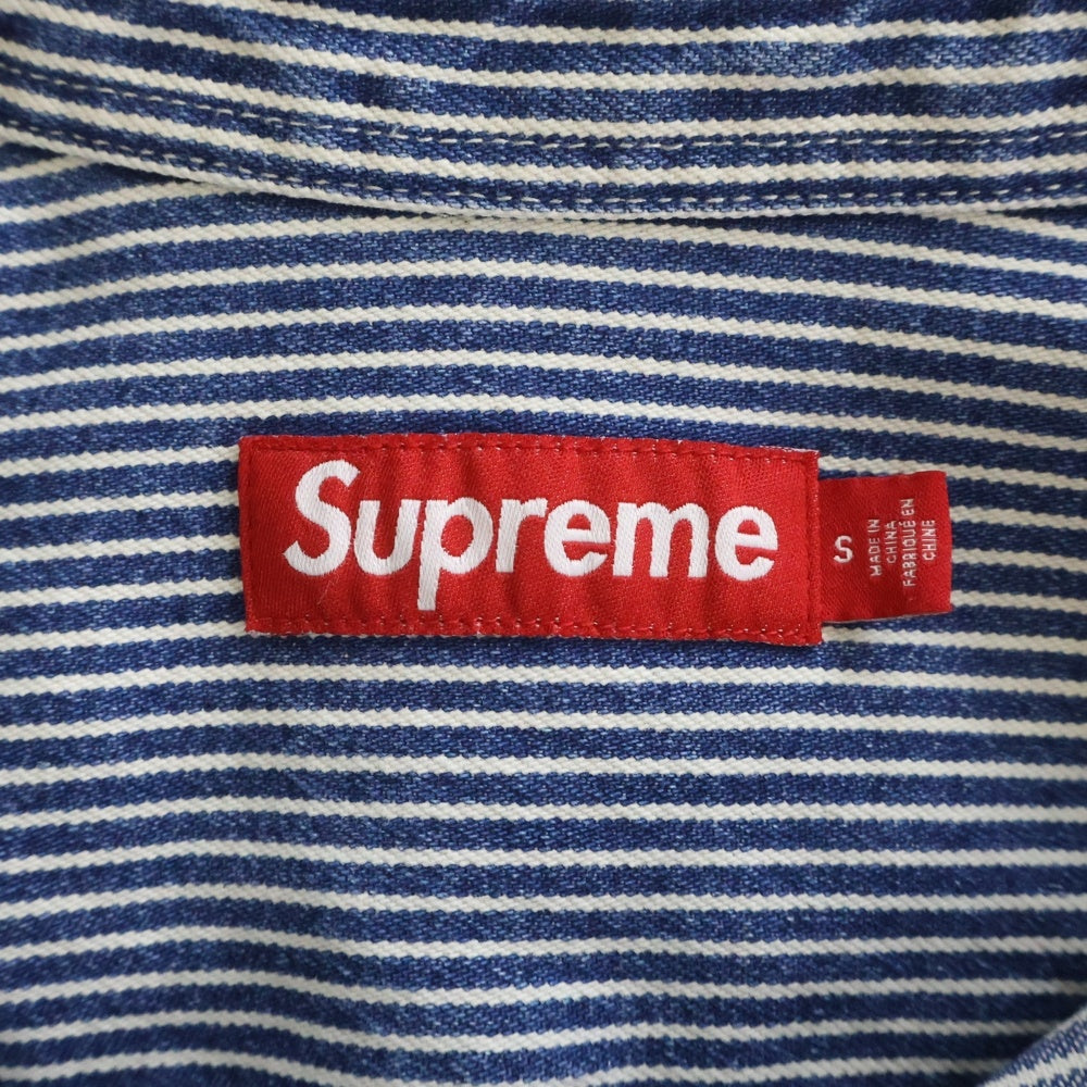 SUPREME(シュプリーム) 25SS Loose Fit S/S Denim Painter Shirt ルーズ フィット デニムペインター 半袖シャツ インディゴ