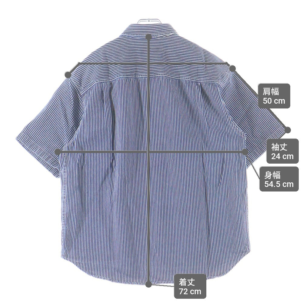 SUPREME(シュプリーム) 25SS Loose Fit S/S Denim Painter Shirt ルーズ フィット デニムペインター 半袖シャツ インディゴ