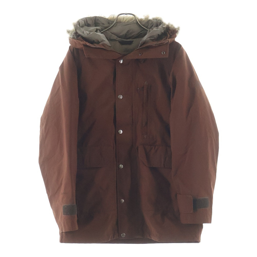 THE NORTH FACE(ザノースフェイス) GTX SEROW MAGNE TRICLIMATE JACKET セローマグネトリクライメイト インナーダウン フーデッドダウンジャケット ブラウン NP62231
