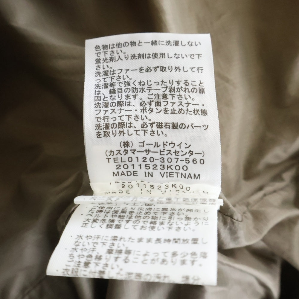 THE NORTH FACE(ザノースフェイス) GTX SEROW MAGNE TRICLIMATE JACKET セローマグネトリクライメイト インナーダウン フーデッドダウンジャケット ブラウン NP62231