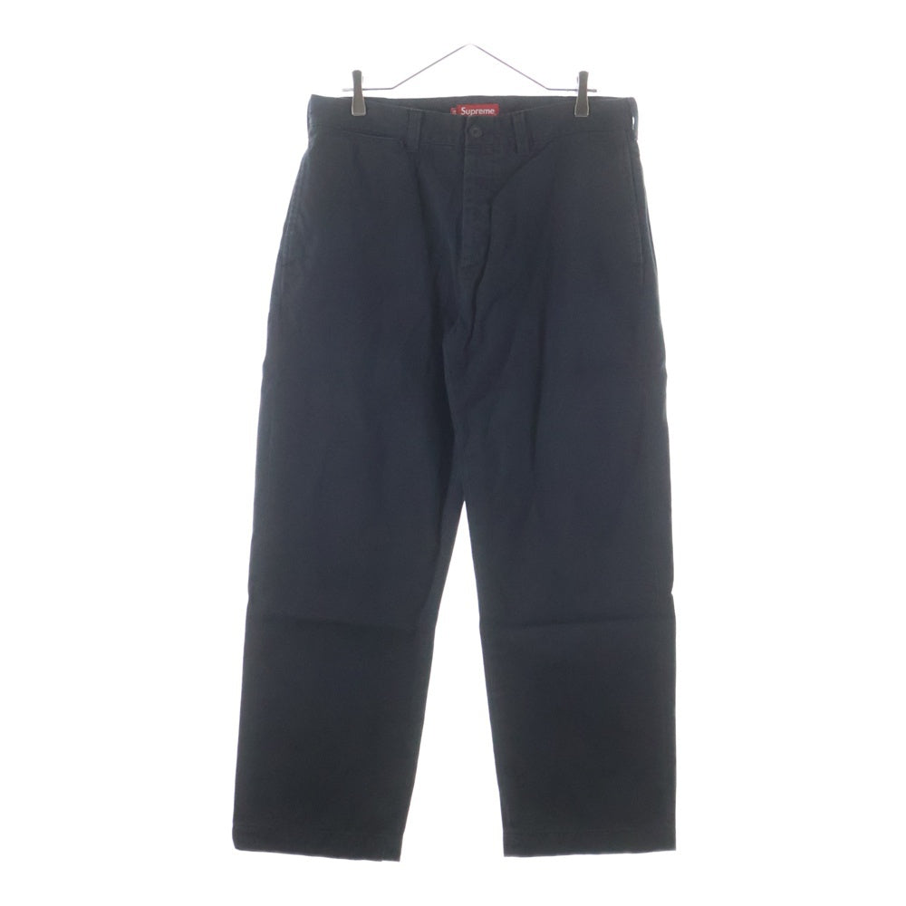SUPREME(シュプリーム) 21SS Pin Up Chino Pant ピンアップ チノパンツ ブラック