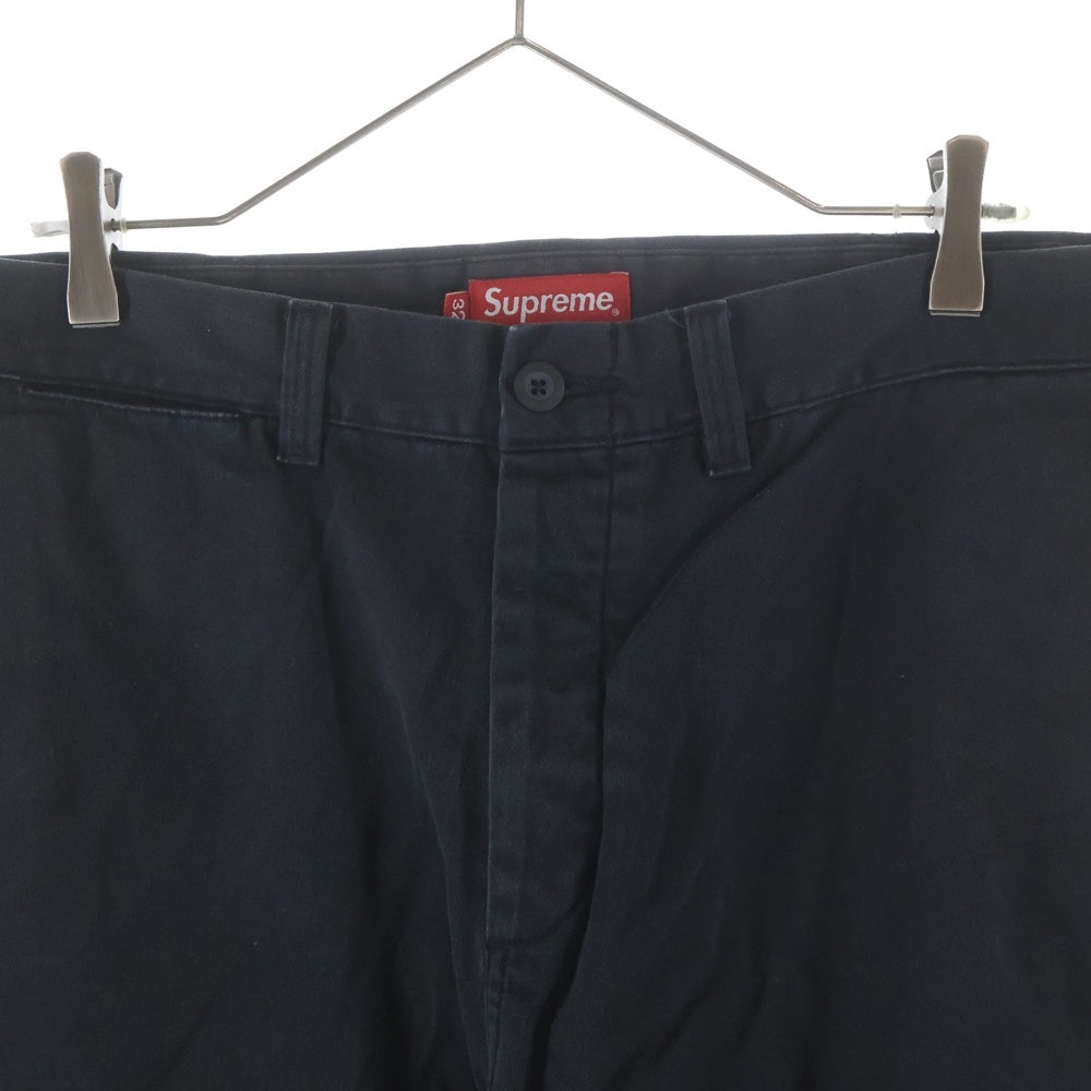 SUPREME(シュプリーム) 21SS Pin Up Chino Pant ピンアップ チノパンツ ブラック