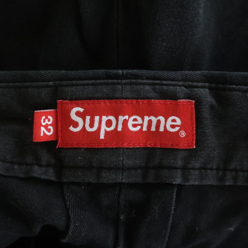 SUPREME(シュプリーム) 21SS Pin Up Chino Pant ピンアップ チノパンツ ブラック