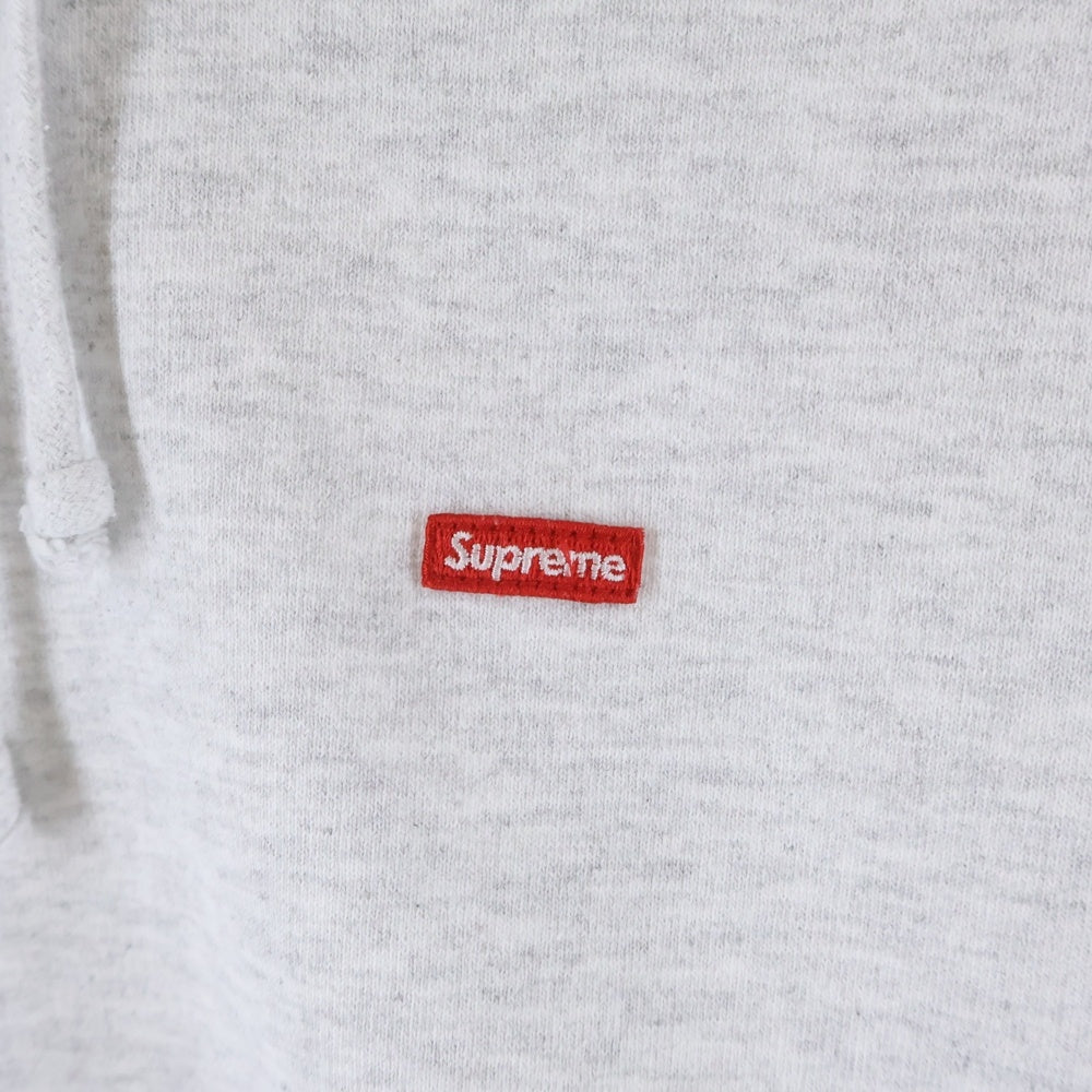 SUPREME(シュプリーム) 24SS Small Box Hooded Sweatshirt スモールボックスロゴ フーデッドスウェットシャツ パーカー グレー