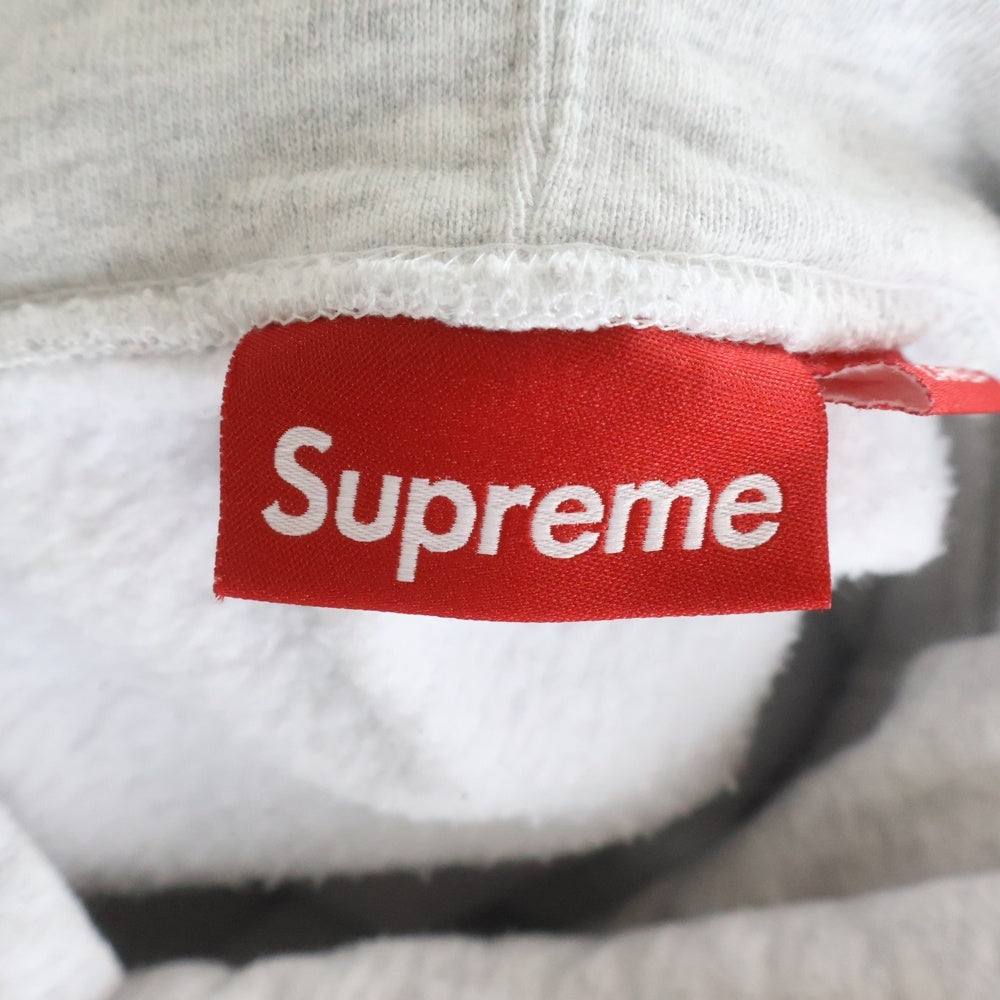 SUPREME(シュプリーム) 24SS Small Box Hooded Sweatshirt スモールボックスロゴ フーデッドスウェットシャツ パーカー グレー