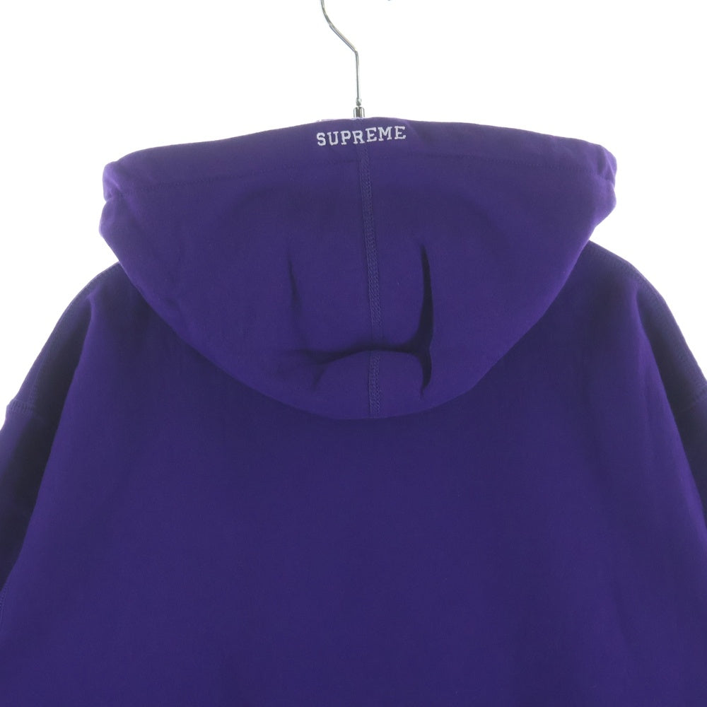 SUPREME(シュプリーム) 21SS Swarovski S Logo Hooded Sweatshirt スワロフスキー エスロゴ フーデッドスウェットシャツ パーカー パープル