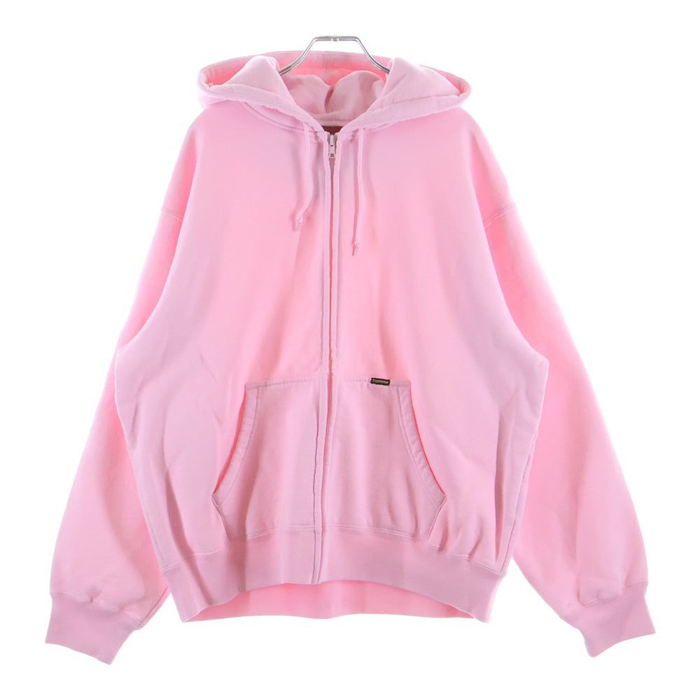 SUPREME(シュプリーム) 25SS Work Zip Up Hooded Sweatshirt ワーク ジップアップ フーデッドスウェットシャツ パーカー ピンク