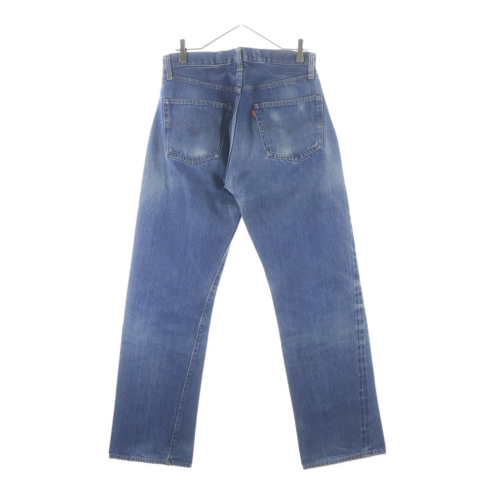 Levi's(リーバイス) 70S 501 66後期 ボタン裏6 スモールe チェーンステッチ 紙パッチ ヴィンテージ ボタンフライデニムパンツ インディゴ