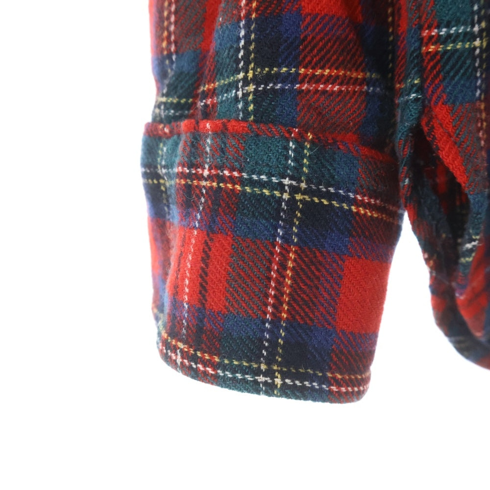 PENDLETON(ペンドルトン) VINTAGE ヴィンテージ タータンチェック ウールシャツ レッド