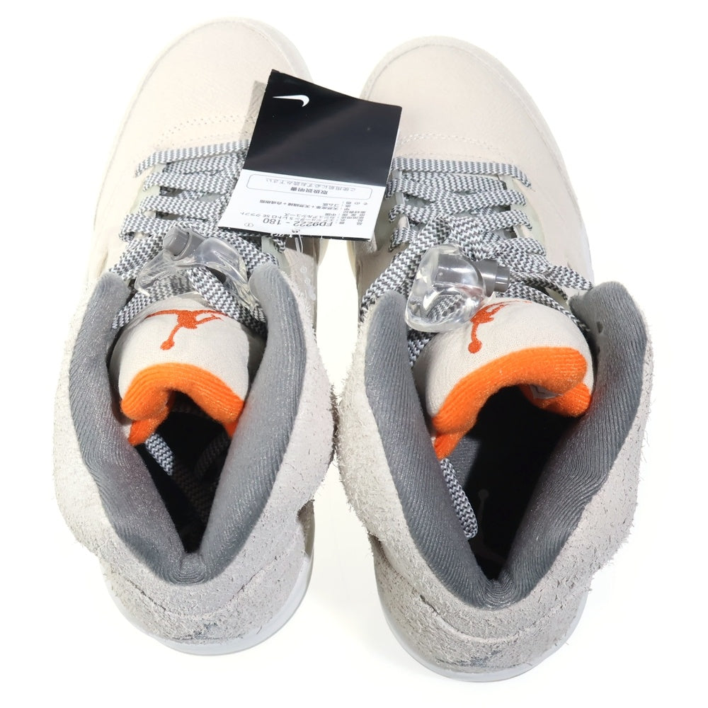 NIKE(ナイキ) AIR JORDAN 5 RETRO SE CRAFT エアジョーダン5 レトロ クラフト ハイカットスニーカー アイボリー US7.5/25.5cm FD9222-180