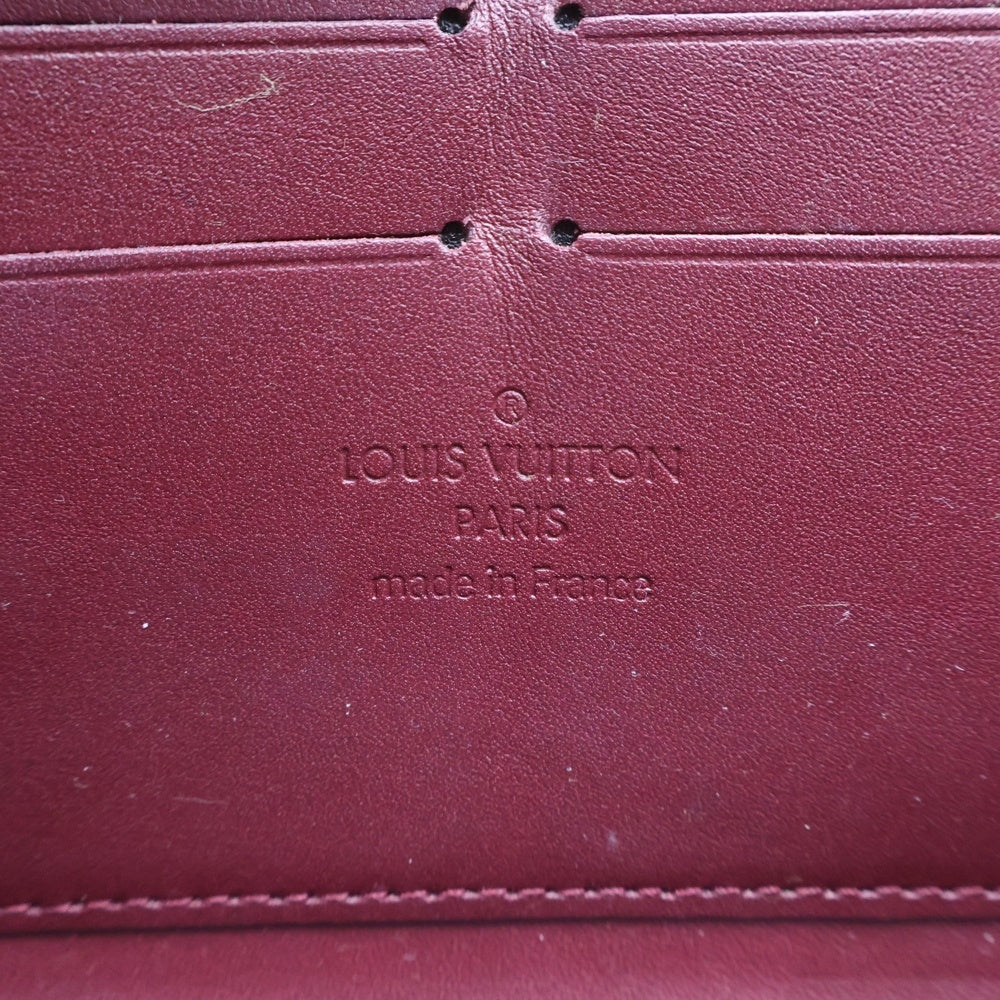 LOUIS VUITTON(ルイヴィトン) モノグラム ヴェルニ ジッピー ロングウォレット 長財布 レッド M91536 SP1181 レディース