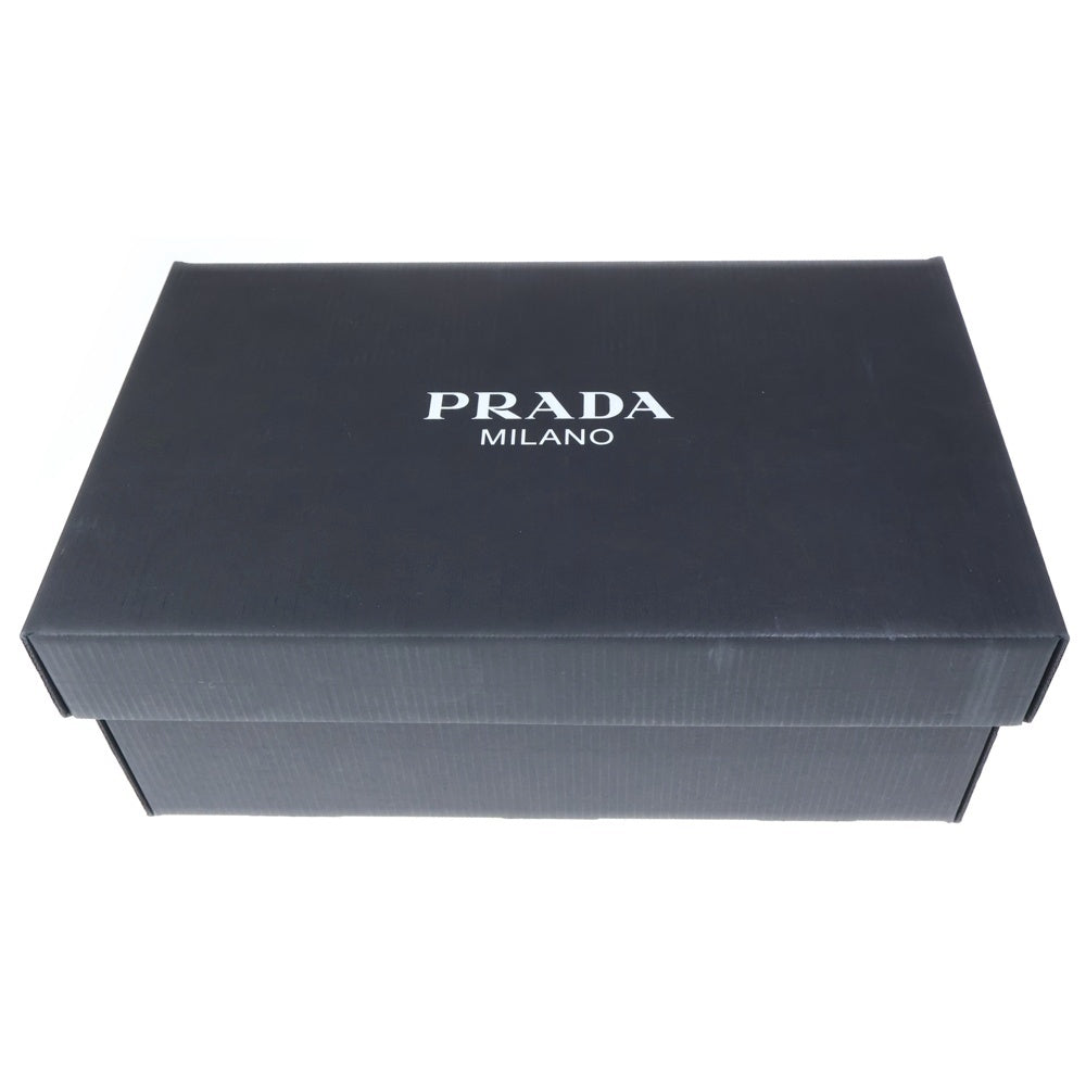 PRADA(プラダ) LANE レーン トライアングルロゴプレート スウェード ローカットスニーカー ブラウン 2EE394