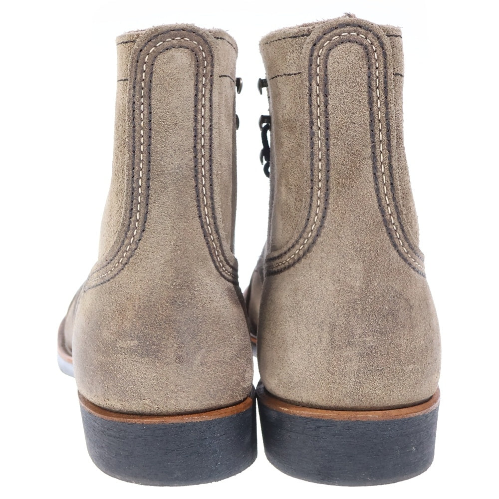 RED WING(レッド ウイング) 8087 IRON RANGER BOOT アイアンレンジャー スエードレザー レースアップブーツ ブラウン