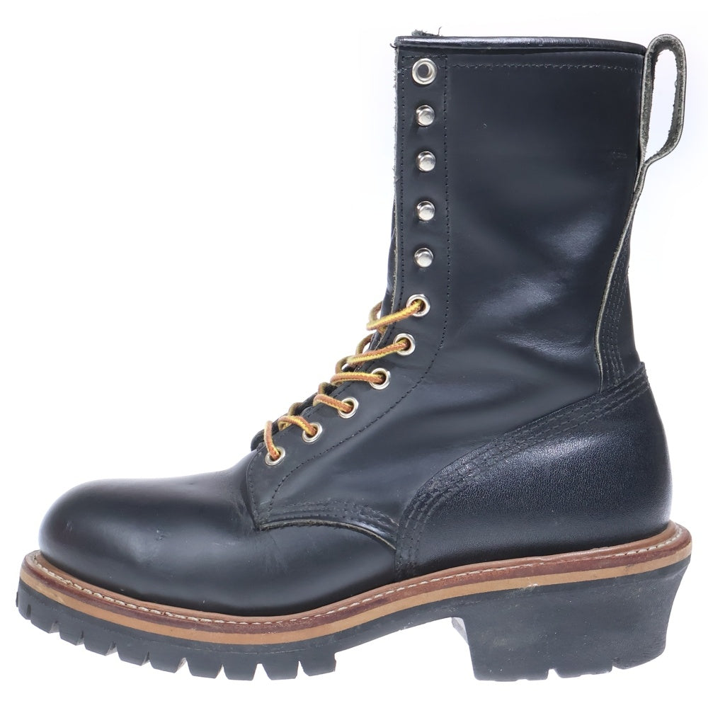 RED WING(レッド ウイング) 2218 LOGGER BOOT レースアップ レザー ロガーブーツ ブラック