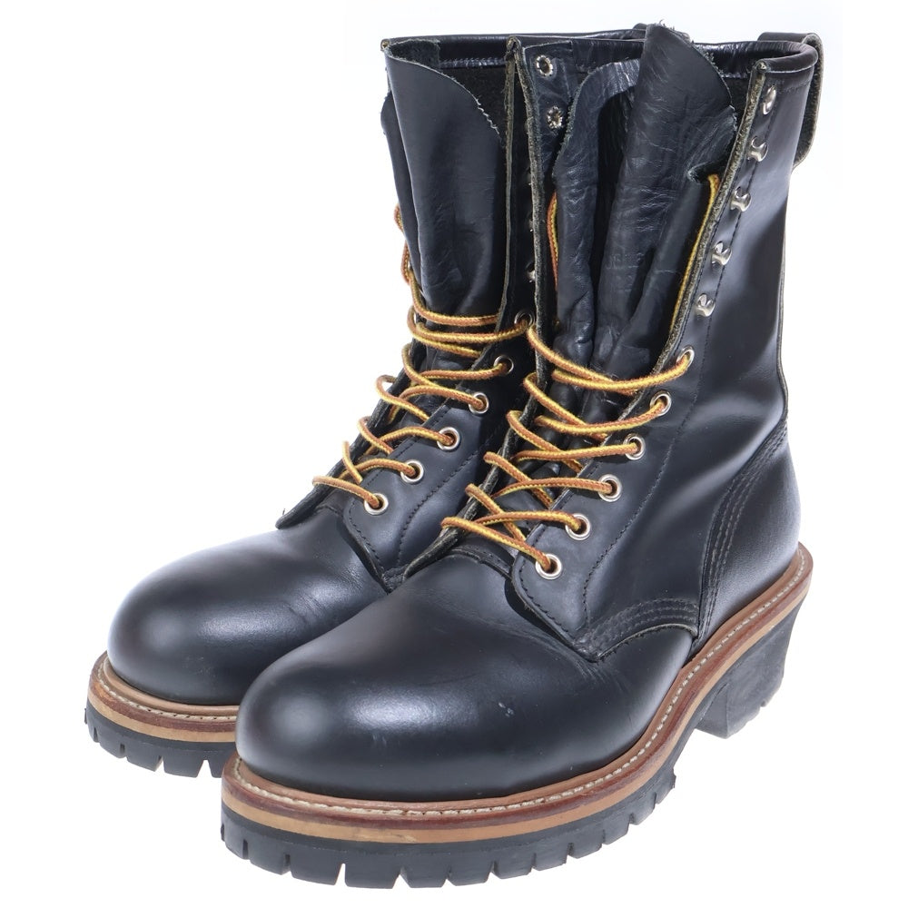 RED WING(レッド ウイング) 2218 LOGGER BOOT レースアップ レザー ロガーブーツ ブラック
