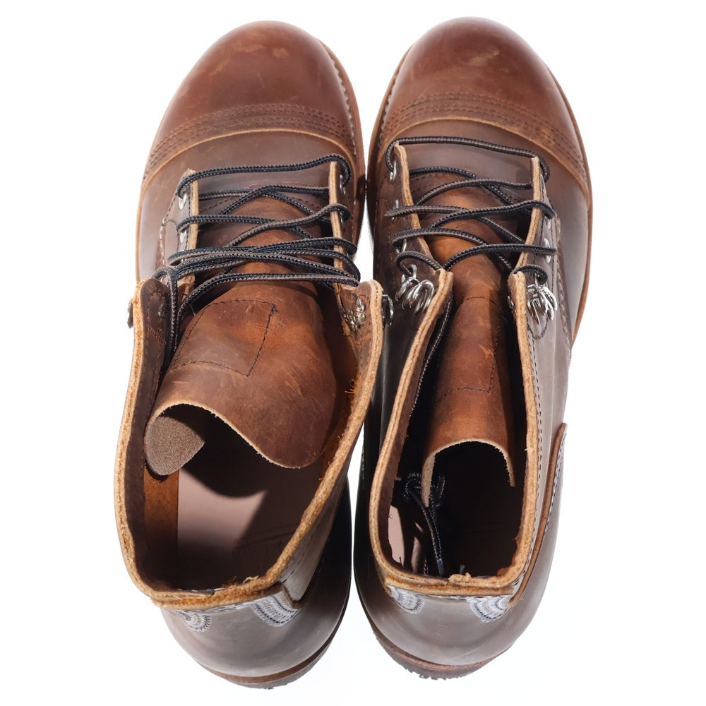 RED WING(レッド ウイング) 8085 IRON RANGER BOOT アイアンレンジャー レザー レースアップブーツ ブラウン