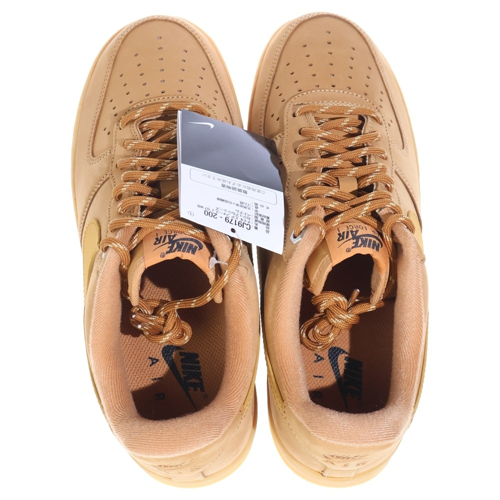 NIKE(ナイキ) AIR FORCE 1 '07 WB FLAX WHEAT GUM エアフォース1 フラックス ウィート ローカットスニーカー ブラウン US8/26cm CJ9179-200