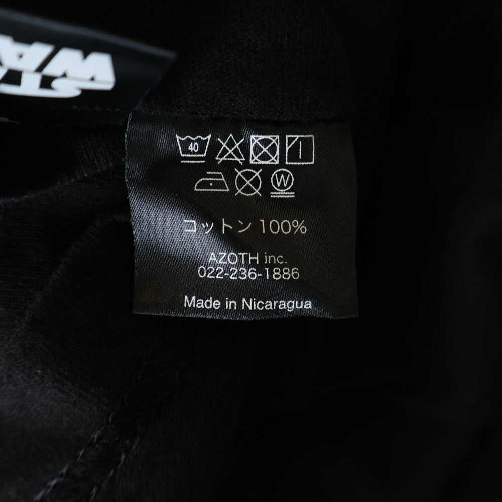GEEKSRULE(ギークスルール) ×STAR WARS THE CLONE WARS スターウォーズ クローンウォーズ シルクスクリーンプリント クルーネックプルオーバー 半袖Tシャツカットソー ブラック