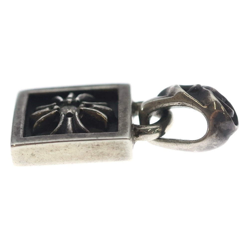 CHROME HEARTS(クロムハーツ) FRAMED CH PLUS 1DIA フレームドCHプラス 1ダイヤ ペンダントトップ シルバー