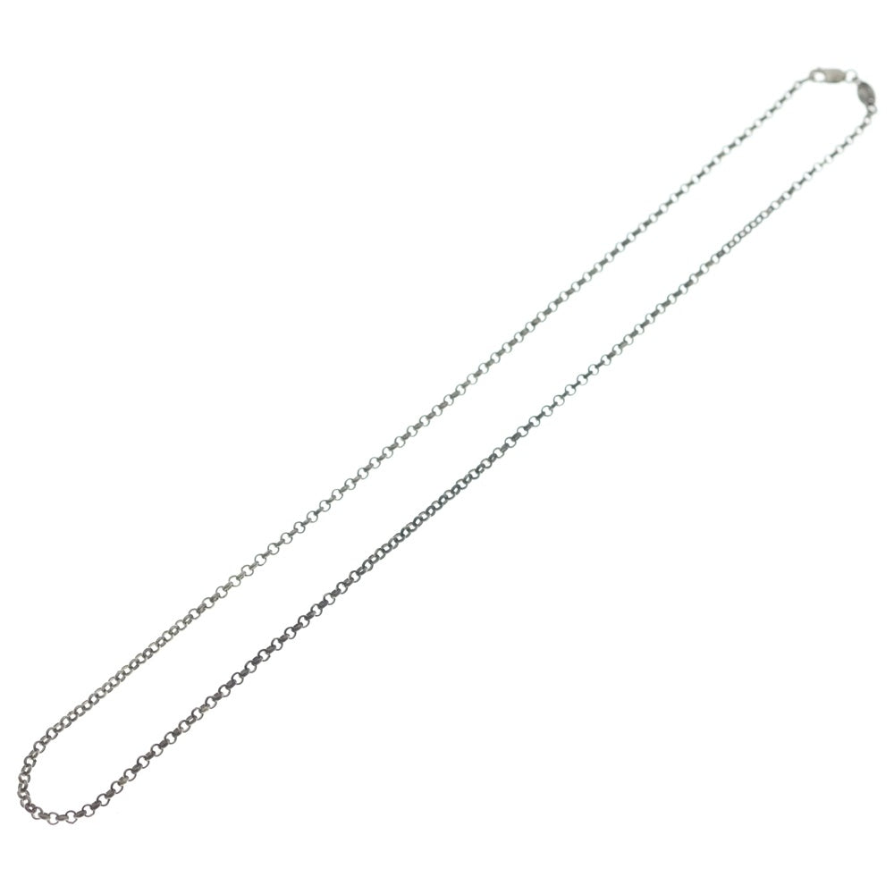 CHROME HEARTS(クロムハーツ) NECKCHAIN R18 ロールチェーンネックレス 18inch シルバー BCA083