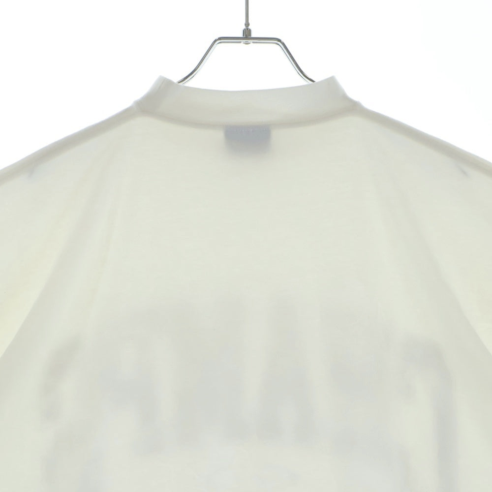 BALENCIAGA(バレンシアガ) 25SS OVER CHAMPS-ELYSEES T-SHIRT フロントプリント プルオーバー カットソー 半袖Tシャツ ホワイト 787349TRVN19016