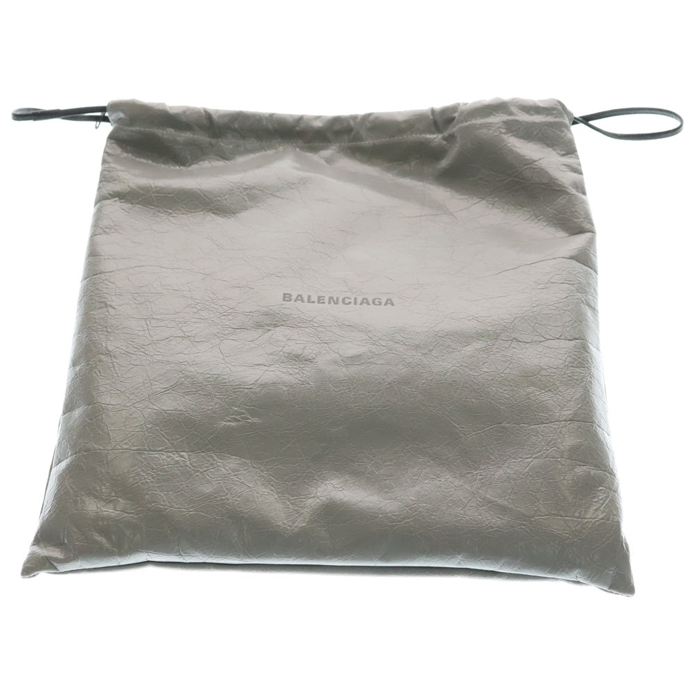 BALENCIAGA(バレンシアガ) SHOPPER DUSTBAG POUCH ラムスキン ショッパー ダストバッグ ポーチ ハンドバッグ グレー 8510632ABH61160