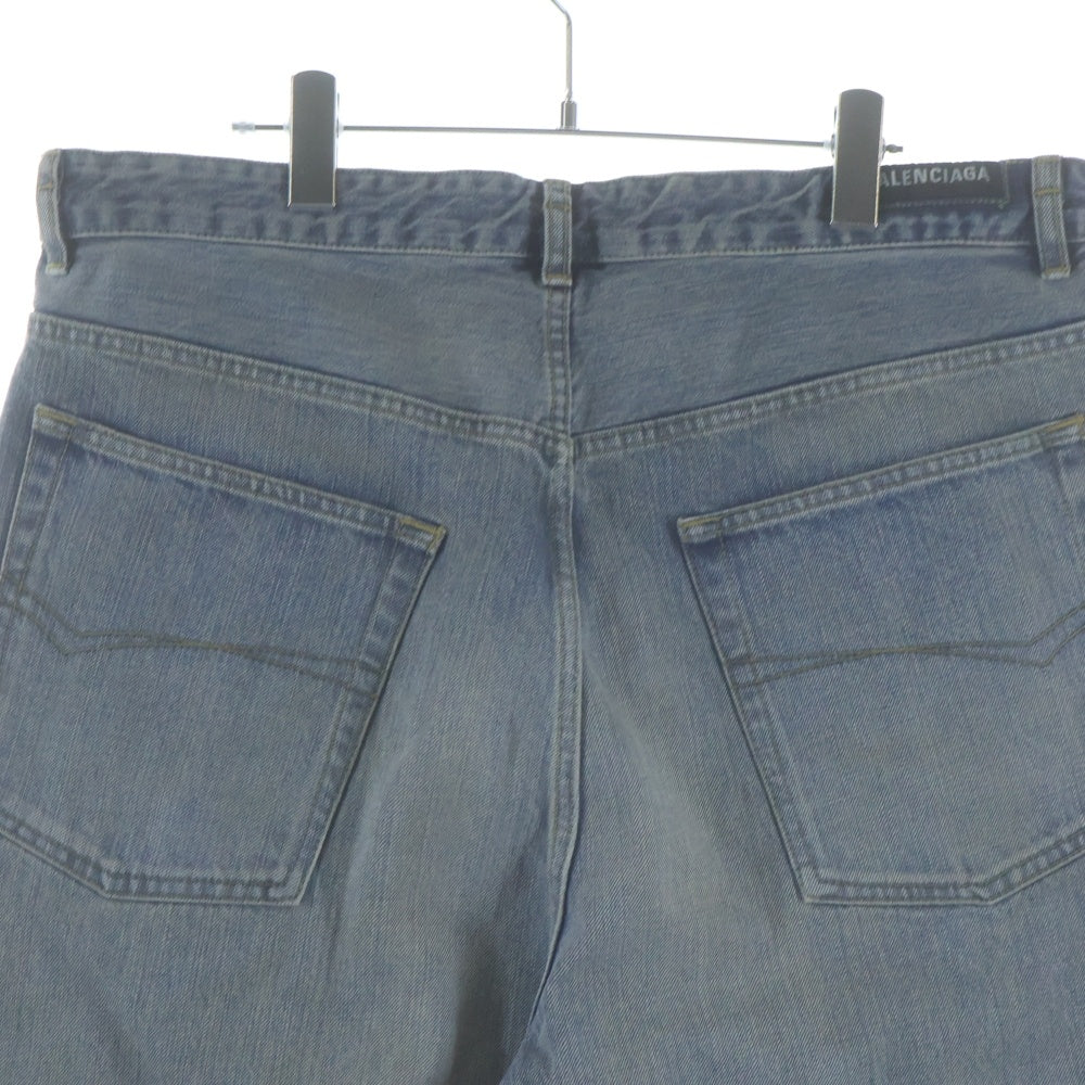 BALENCIAGA(バレンシアガ) 24SS OVERSIZE BAGGY DENIM PANTS ダメージ