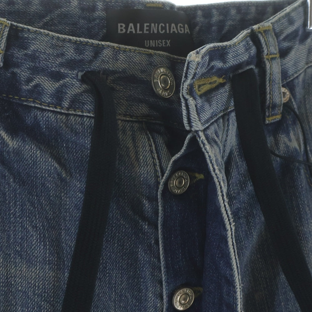 BALENCIAGA(バレンシアガ) 24SS OVERSIZE BAGGY DENIM PANTS ダメージ