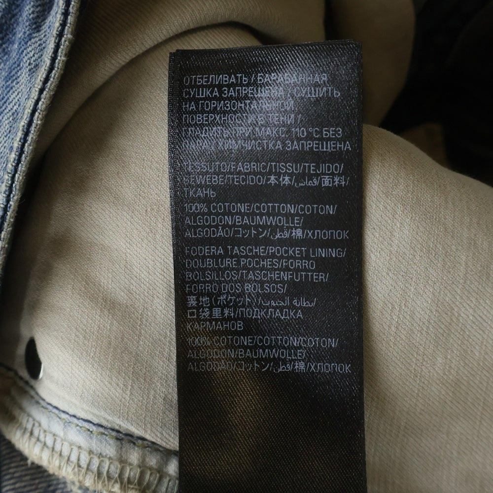 BALENCIAGA(バレンシアガ) 24SS OVERSIZE BAGGY DENIM PANTS ダメージ