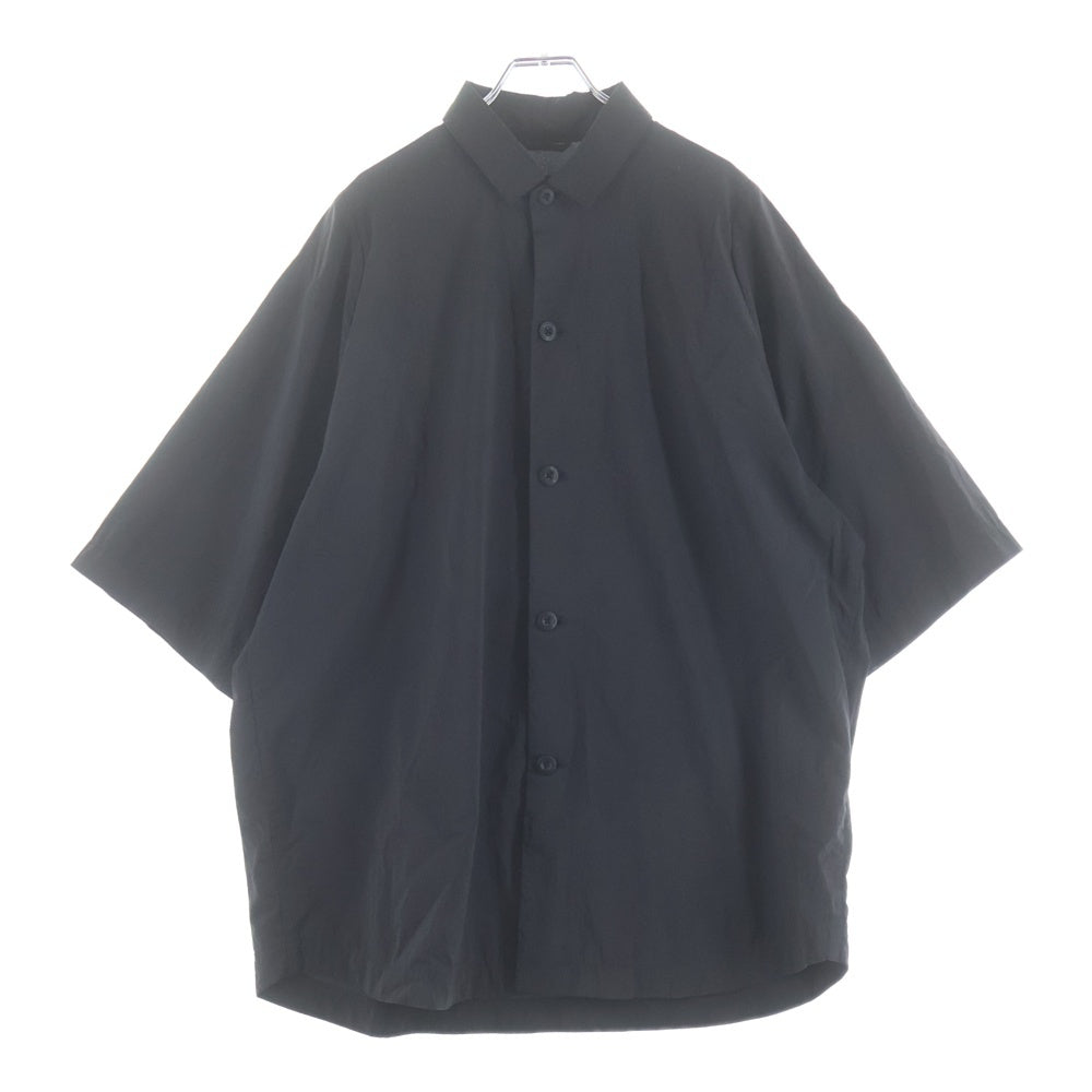 TEATORA(テアトラ) CARTRIDGE SHIRT S/S DR カートリッジ ナイロン 半袖シャツ ブラック TT-SHT-SS-DR