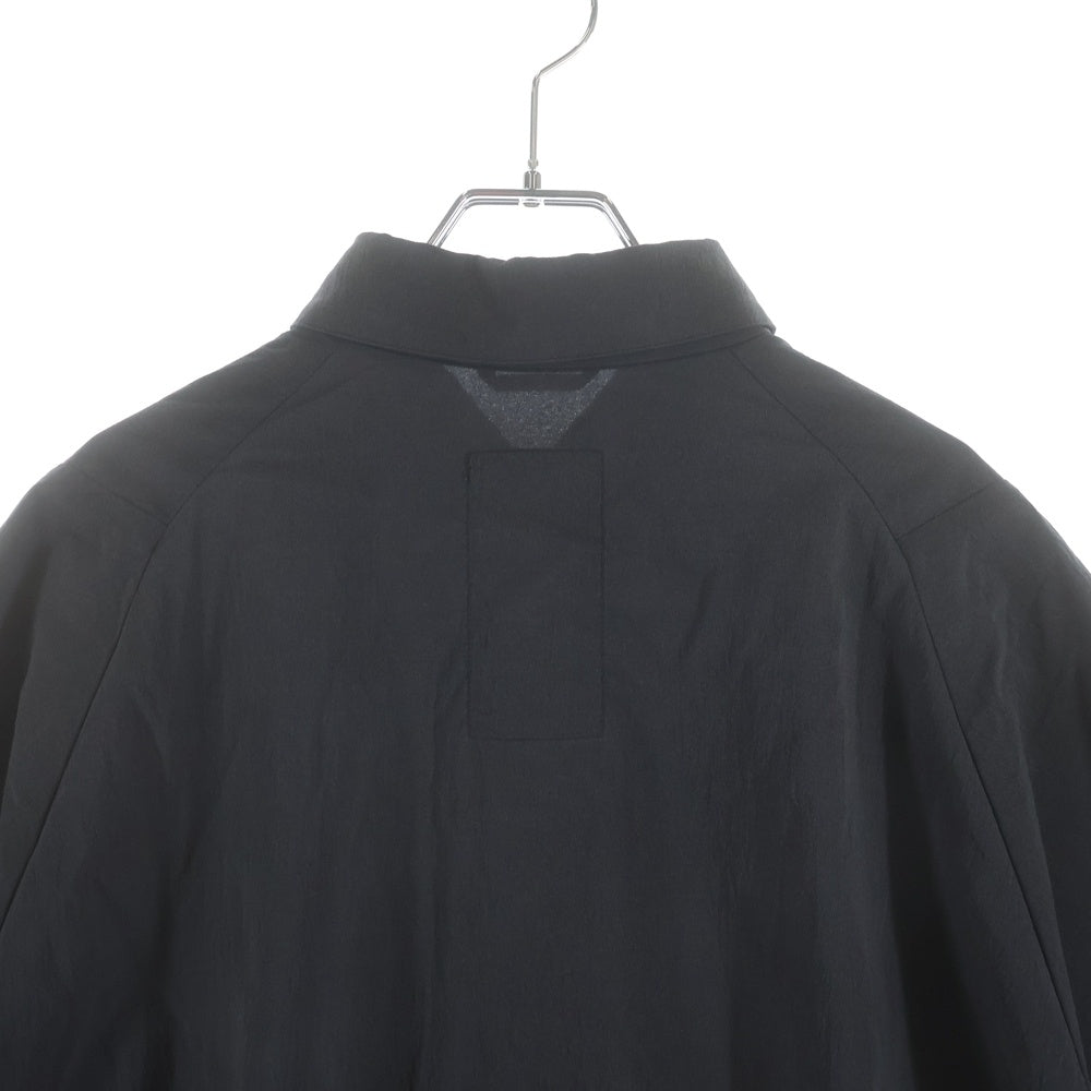 TEATORA(テアトラ) CARTRIDGE SHIRT S/S DR カートリッジ ナイロン 半袖シャツ ブラック TT-SHT-SS-DR