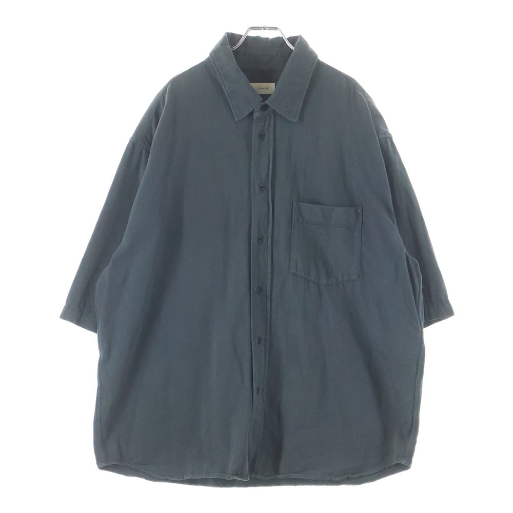 LEMAIRE(ルメール) 25SS DENIM SHIRT レギュラーカラー ショートスリーブ デニムシャツ グレー SH1174 LD1041