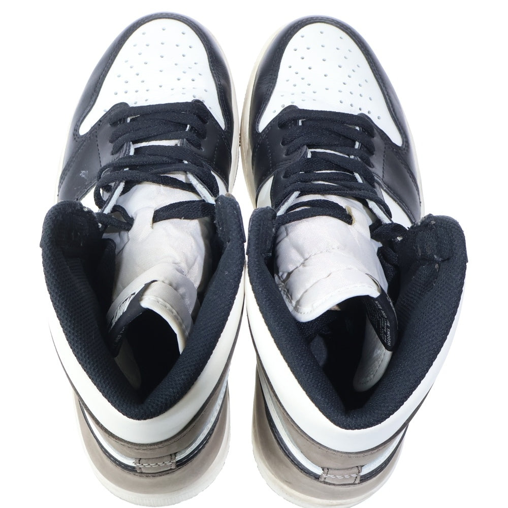 NIKE(ナイキ) AIR JORDAN 1 RETRO HIGH OG DARK MOCHA エアジョーダン1 レトロ ダークモカ ハイカットスニーカー ブラウン/ホワイト/ブラック US10/28cm 555088-105