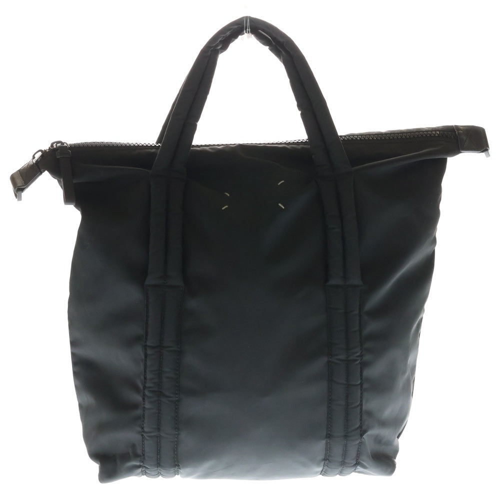 Maison Margiela(メゾンマルジェラ) 20SS 4ステッチ ポリエステル ショッパー トートバッグ ブラック S55WC0059 PR027
