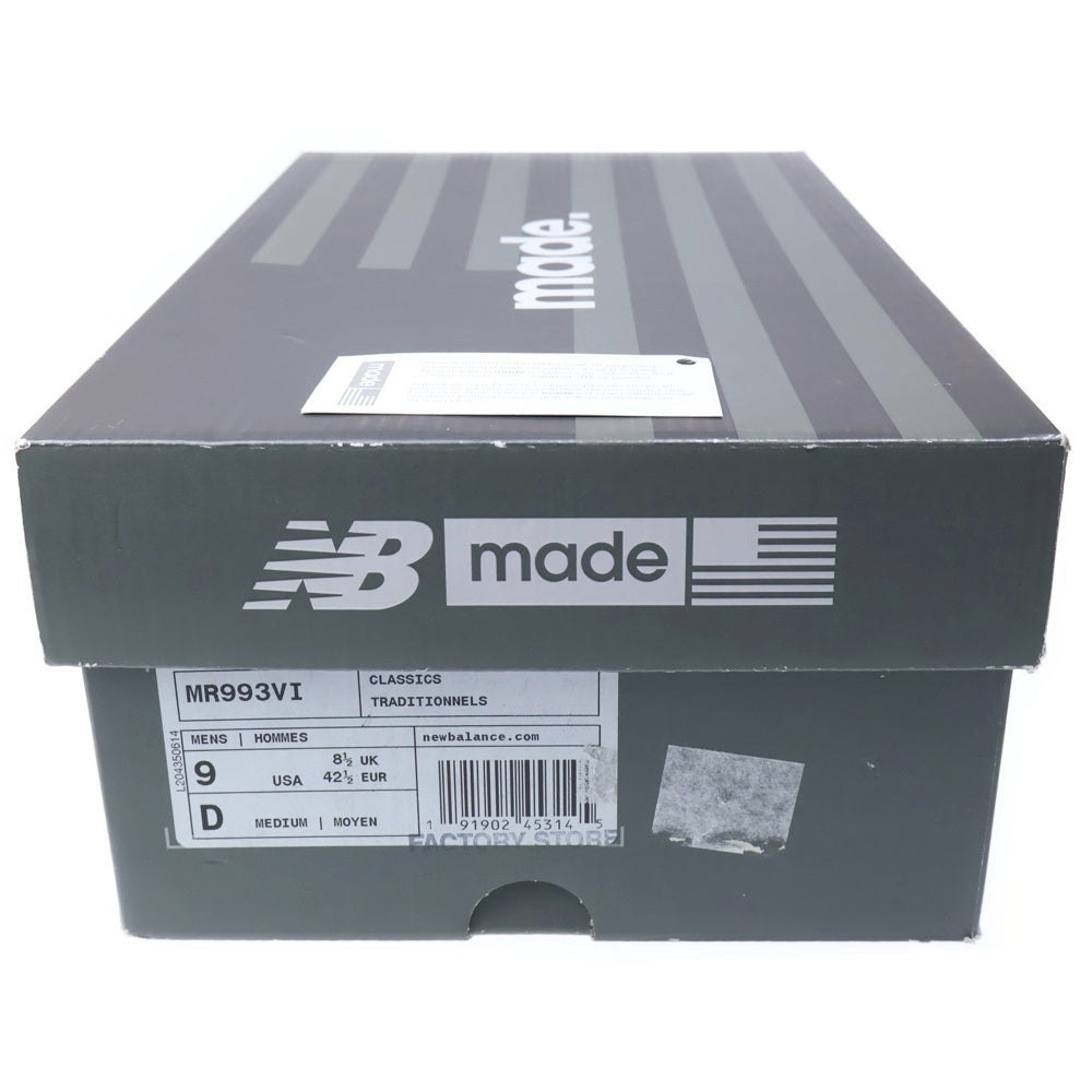 New Balance(ニューバランス) MR993VI ローカットスニーカー ブルー/グレー US9/27cm