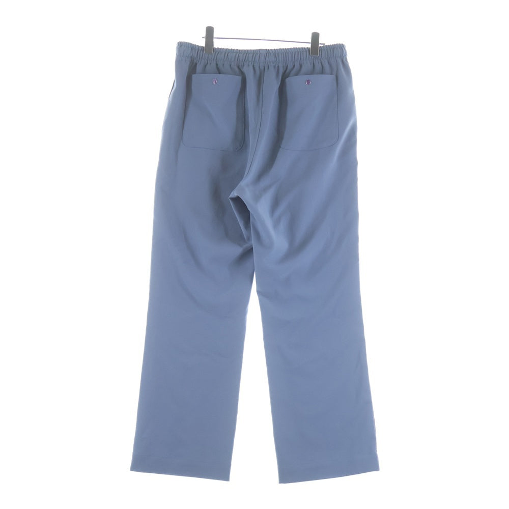 Needles(ニードルス) PIPING COWBOY PANT パイピング ロゴデザイン カウボーイ イージーパンツ ブルー GL186