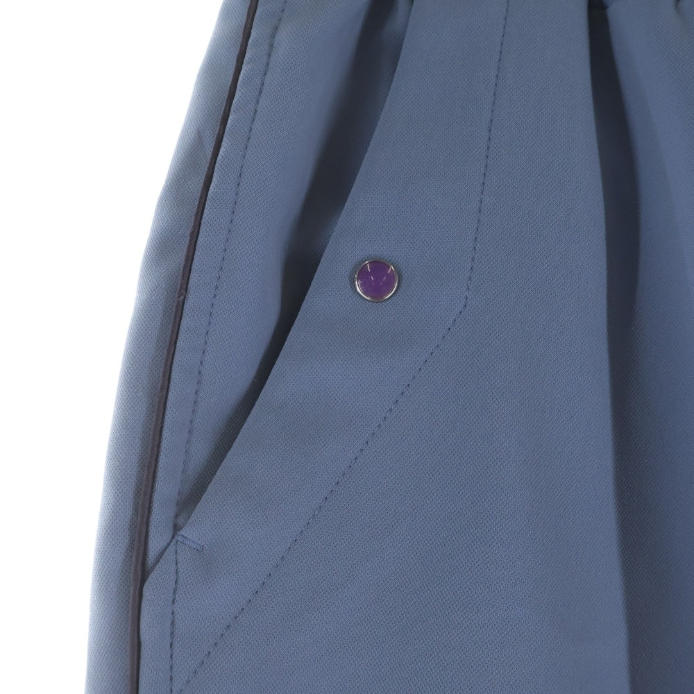 Needles(ニードルス) PIPING COWBOY PANT パイピング ロゴデザイン カウボーイ イージーパンツ ブルー GL186