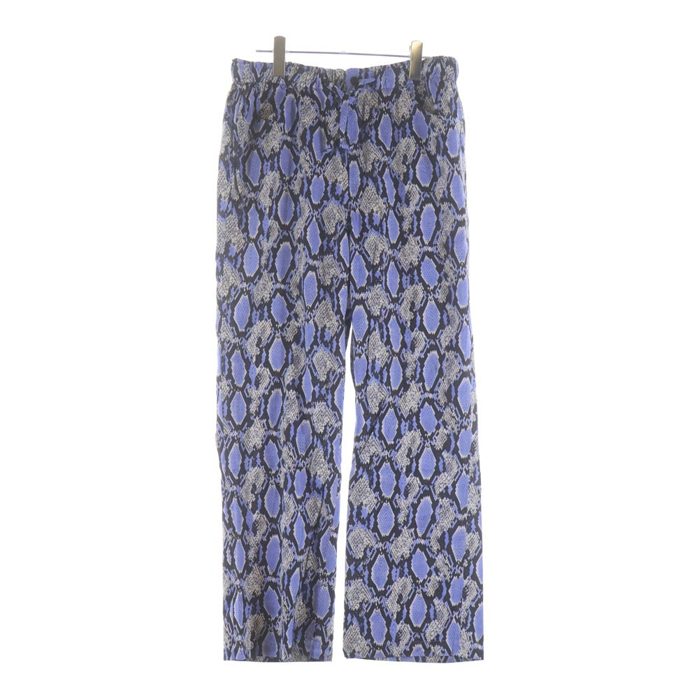 Needles(ニードルス) STRING ARROW EASY PANT ストリングアロー パイソン柄 イージーパンツ パープル GL073