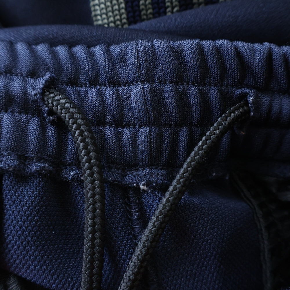 Needles(ニードルス) POLY SMOOTH TRACK PANT ポリ スムース ロゴデザイン トラックパンツ ブルー J0222