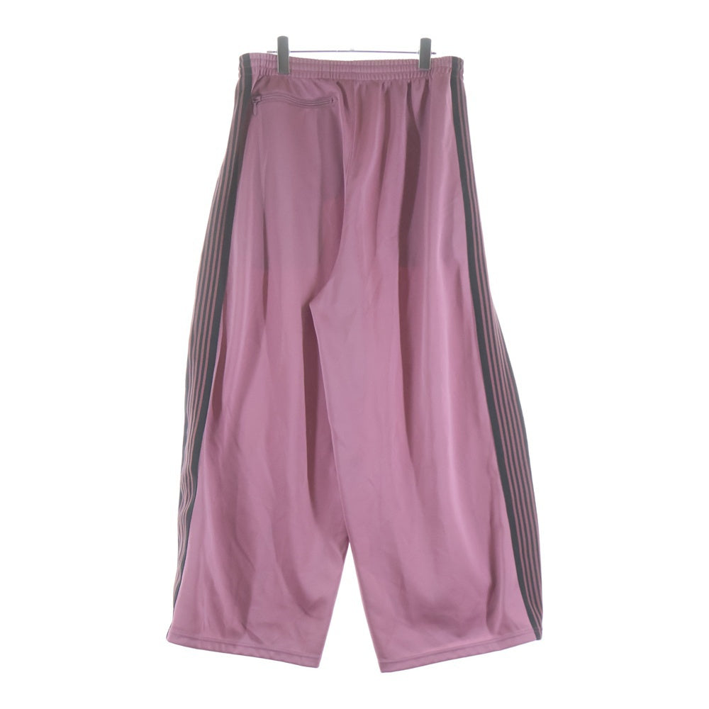 Needles(ニードルス) ×KAE TANAKA H.D. TRACK PANT POLY SMOOTH ポリースムース ヒザデルトラックパンツ ピンク QV429