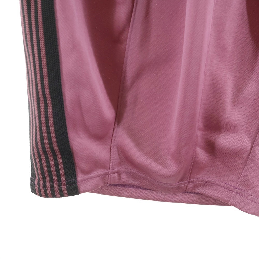 Needles(ニードルス) ×KAE TANAKA H.D. TRACK PANT POLY SMOOTH ポリースムース ヒザデルトラックパンツ ピンク QV429