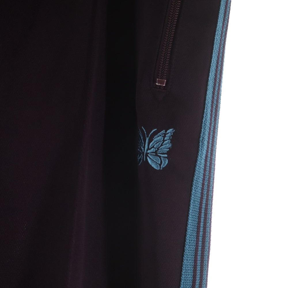 Needles(ニードルス) 20SS POLY SMOOTH TRACK PANT ポリ スムース ロゴデザイン トラックパンツ レッド GL216