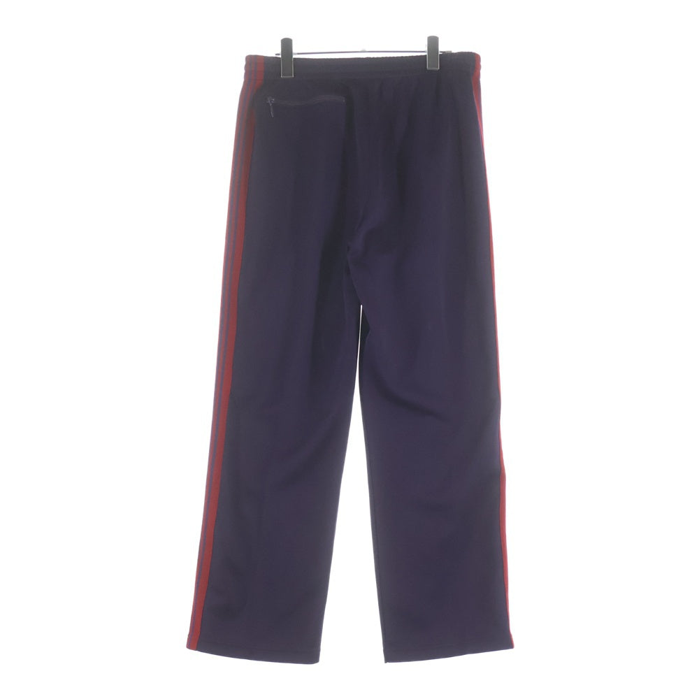 Needles(ニードルス) 22AW POLY SMOOTH TRACK PANT ポリ スムース ロゴデザイン トラックパンツ パープル LQ229