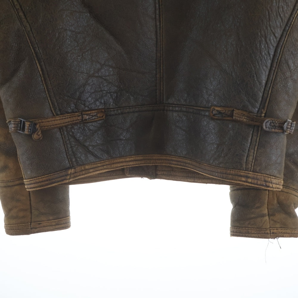 AVIREX(アヴィレックス) WINTTER FLYING JACET ムートン ウィンター フライジャケット ブラウン AN5553-AN-J-4