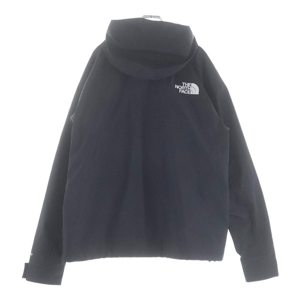 THE NORTH FACE(ザノースフェイス) GORE-TEX MOUNTAIN JACKET ロゴエンブロイダリー ゴアテックス ジップアップ フーデッド ナイロン マウンテン ジャケット ブラック NF0A831M