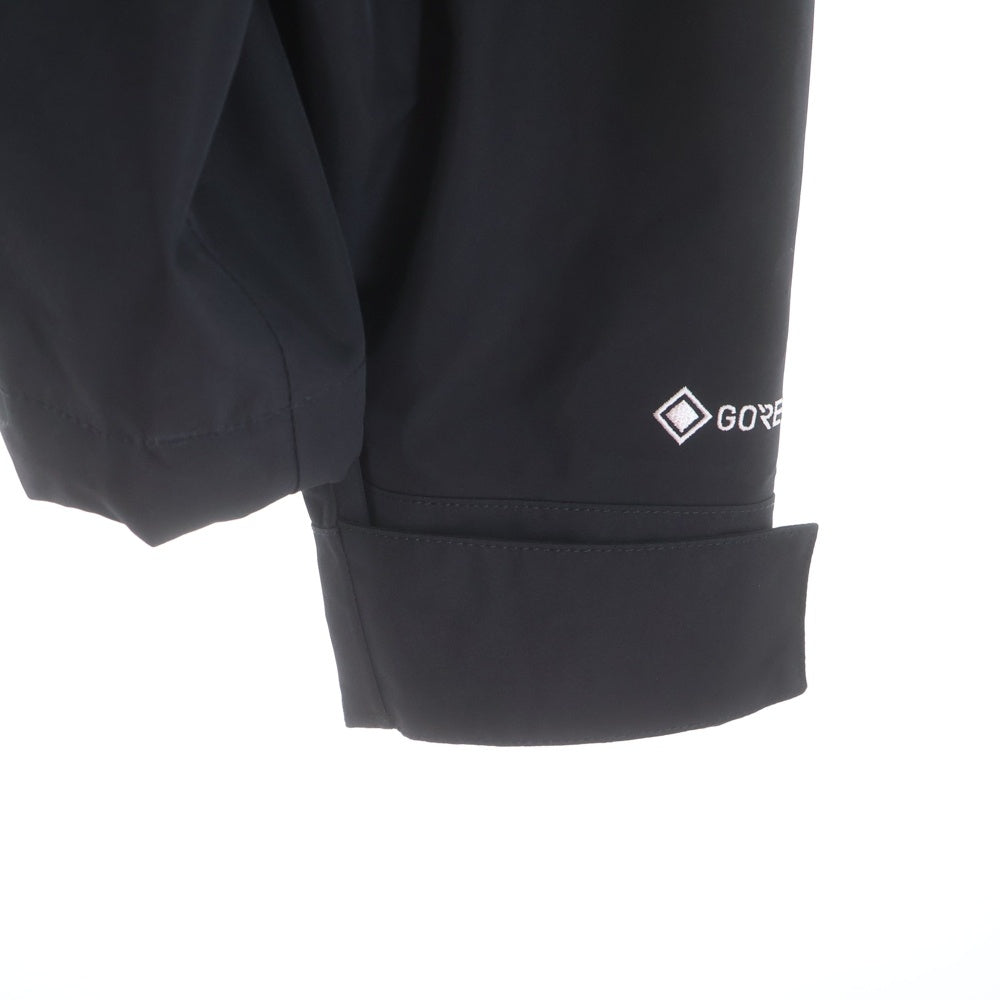 THE NORTH FACE(ザノースフェイス) GORE-TEX MOUNTAIN JACKET ロゴエンブロイダリー ゴアテックス ジップアップ フーデッド ナイロン マウンテン ジャケット ブラック NF0A831M