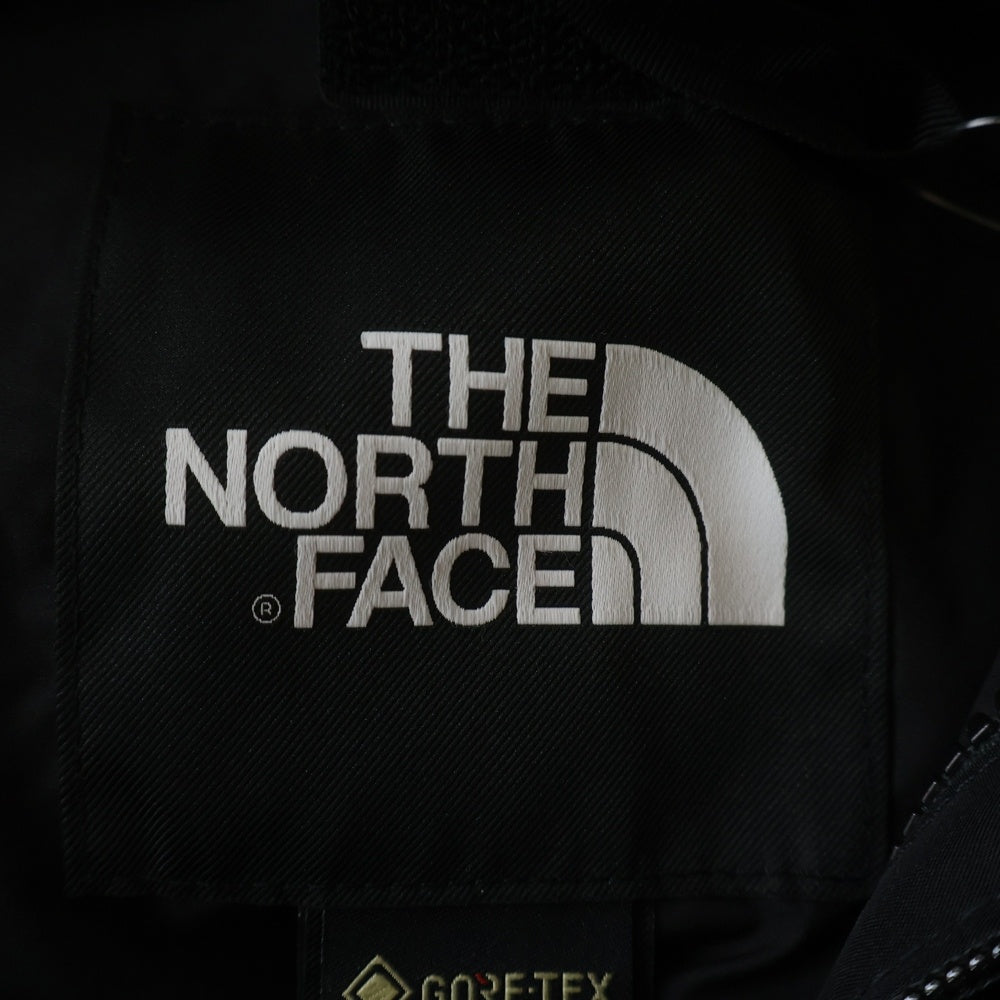 THE NORTH FACE(ザノースフェイス) GORE-TEX MOUNTAIN JACKET ロゴエンブロイダリー ゴアテックス ジップアップ フーデッド ナイロン マウンテン ジャケット ブラック NF0A831M