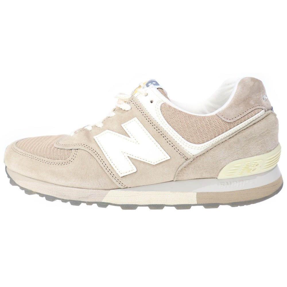 New Balance(ニューバランス) OU576BEI UK製 スエード ローカットスニーカー ブラウン US9/27cm