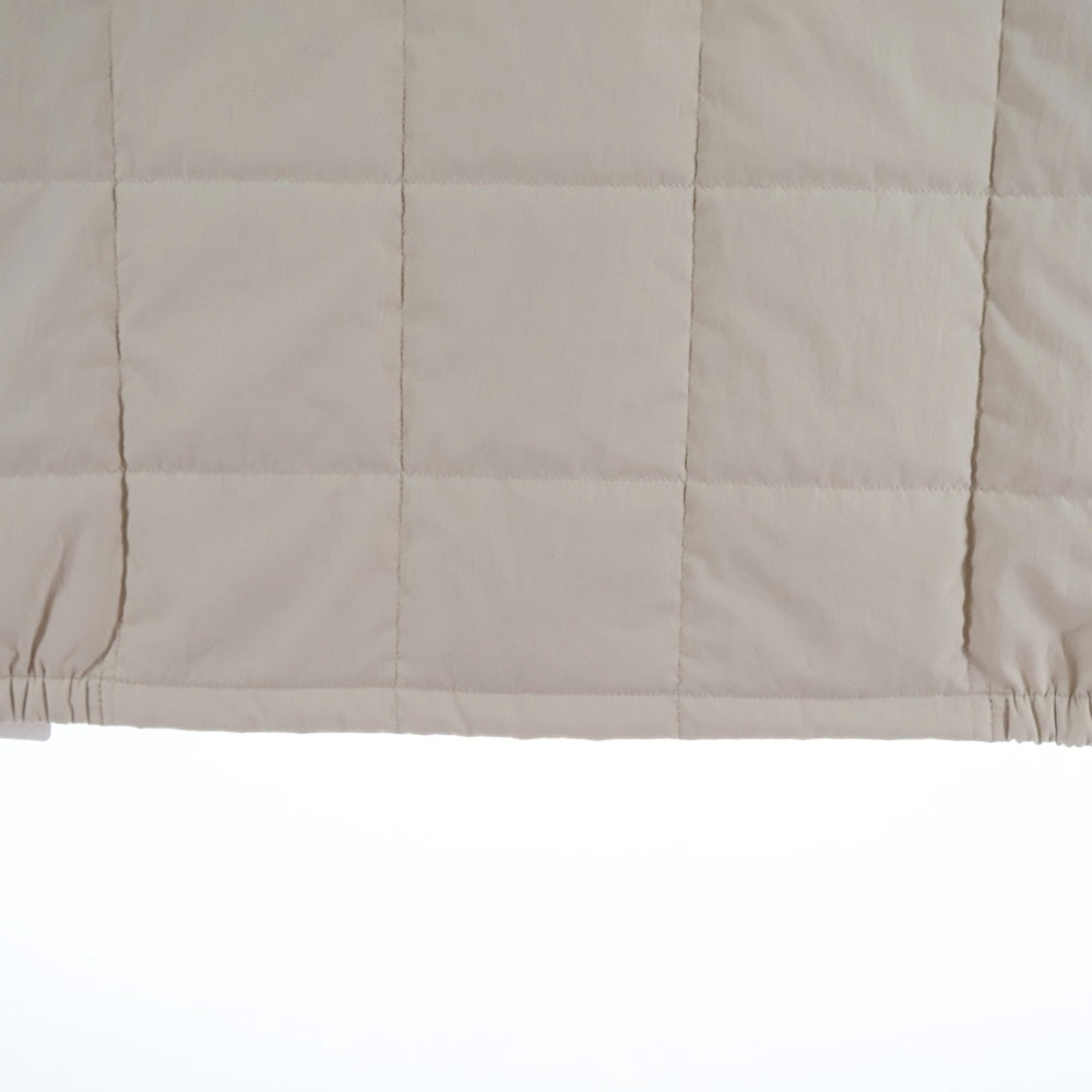 THE NORTH FACE(ザノースフェイス) MEADOW WARM VEST メドウウォーム ロゴエンブロイダリー パファーベスト ホワイト NY82330