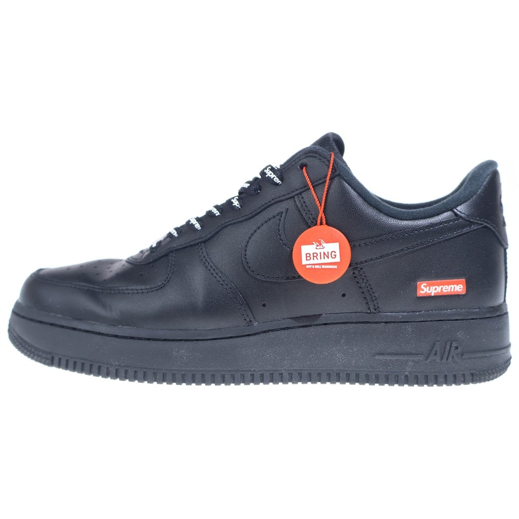 NIKE(ナイキ) ×SUPREME AIR FORCE 1 LOW エアフォースワン ローカットスニーカー US9.5/27.5cm ブラック CU9225-001